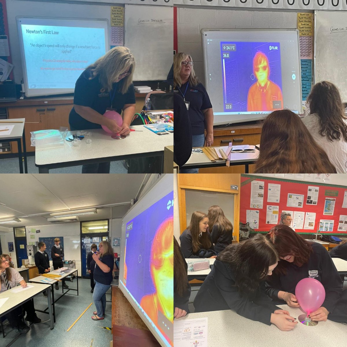 argoed_Science's tweet photo. On Monday, Year 11 physics pupils took part in workshops delivered by the Space Academy and learned about asteroids, telescopes and infrared waves. They were so enthusiastic and engaged! Da iawn Year 11! https://t.co/6RhSecHmtk