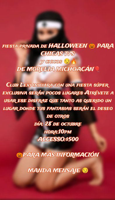 28 de octubre 🎃🧡🖤 -Fiesta privada- C U P O - L I M I T A D O!!! Pueden ponerse en contacto conmigo o<a href="/tag/gangbang"class="tags"><span>#gangbang</span></a>