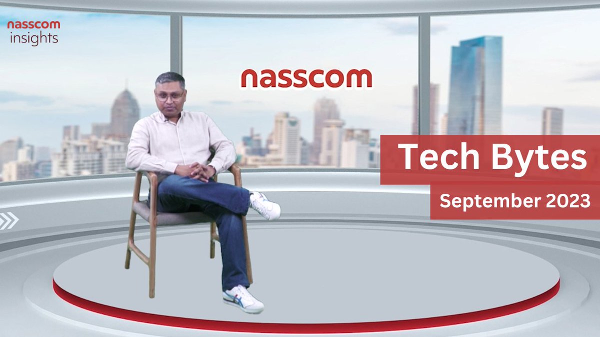 NasscomR's tweet image. Want to know

How FoW redefining workplace experience?

Which Gen AI startups have come up in Telangana?

Which are the Emerging Talent Hubs in India right now?

How is Deeptech SaaS giving push to indian enterprises?

Tune in to the latest episode of #TechBytes for all the…