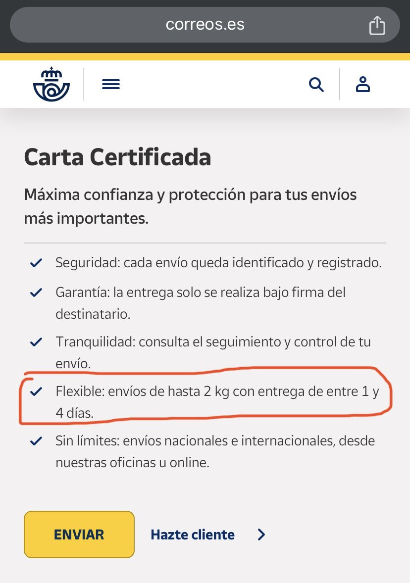 Deejayzayas's tweet photo. @Correos CD0CXM0000449730028221Y

SEXTO DÍA DE ESTE MARAVILLOSO SERVICIO.
@CorreosAtiende @Correos 

DESATENDIDO TOTAL,  ATENCIÓN AL CLIENTE NULA. https://t.co/e2eZ0ueJtL