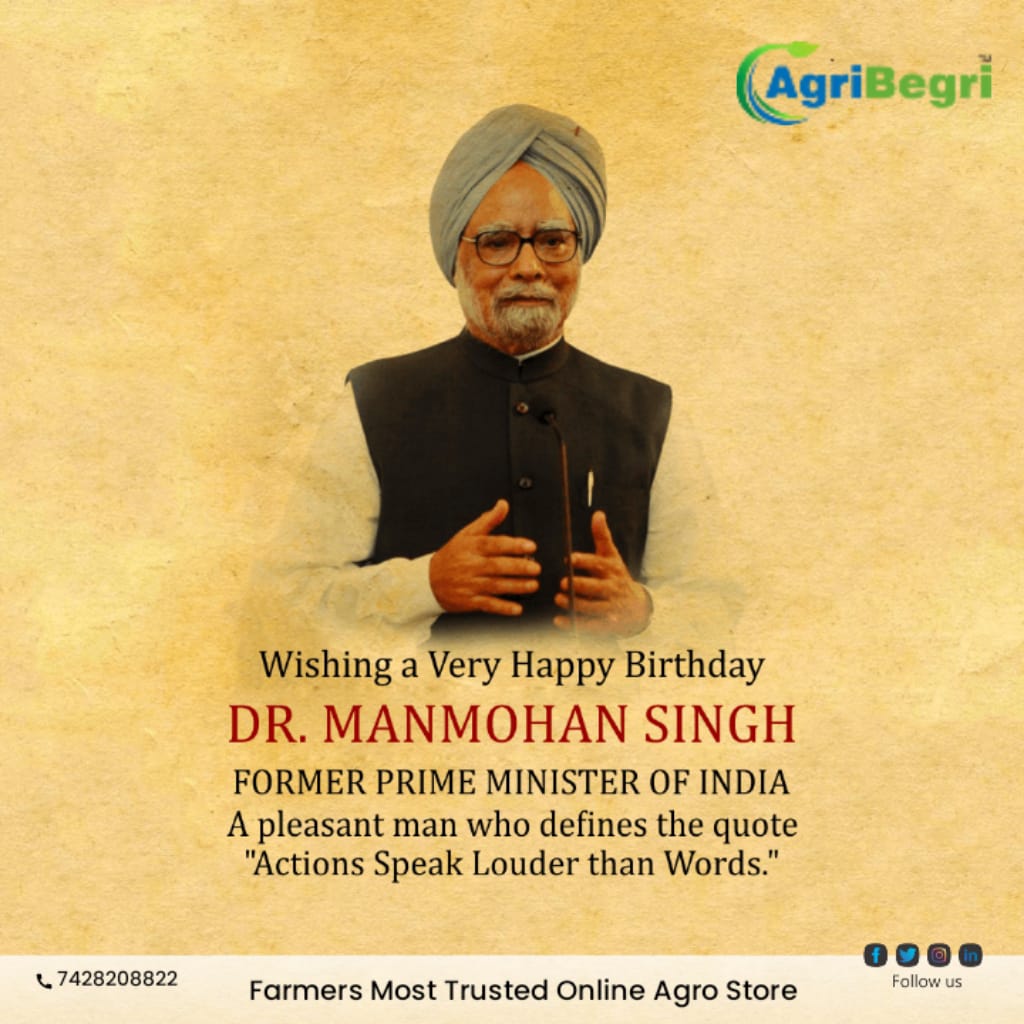 AgriBegri's tweet image. #ManmohanSingh #manmohansinghbirthday #agrostore