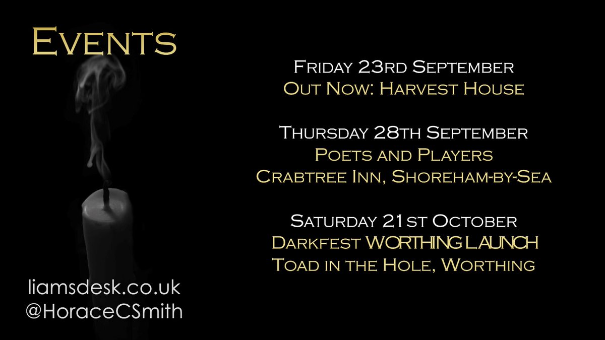 Some events in the pipeline. See you there!

#spokenwordpoetry #spokenword #poetry #performancepoetry #newbook