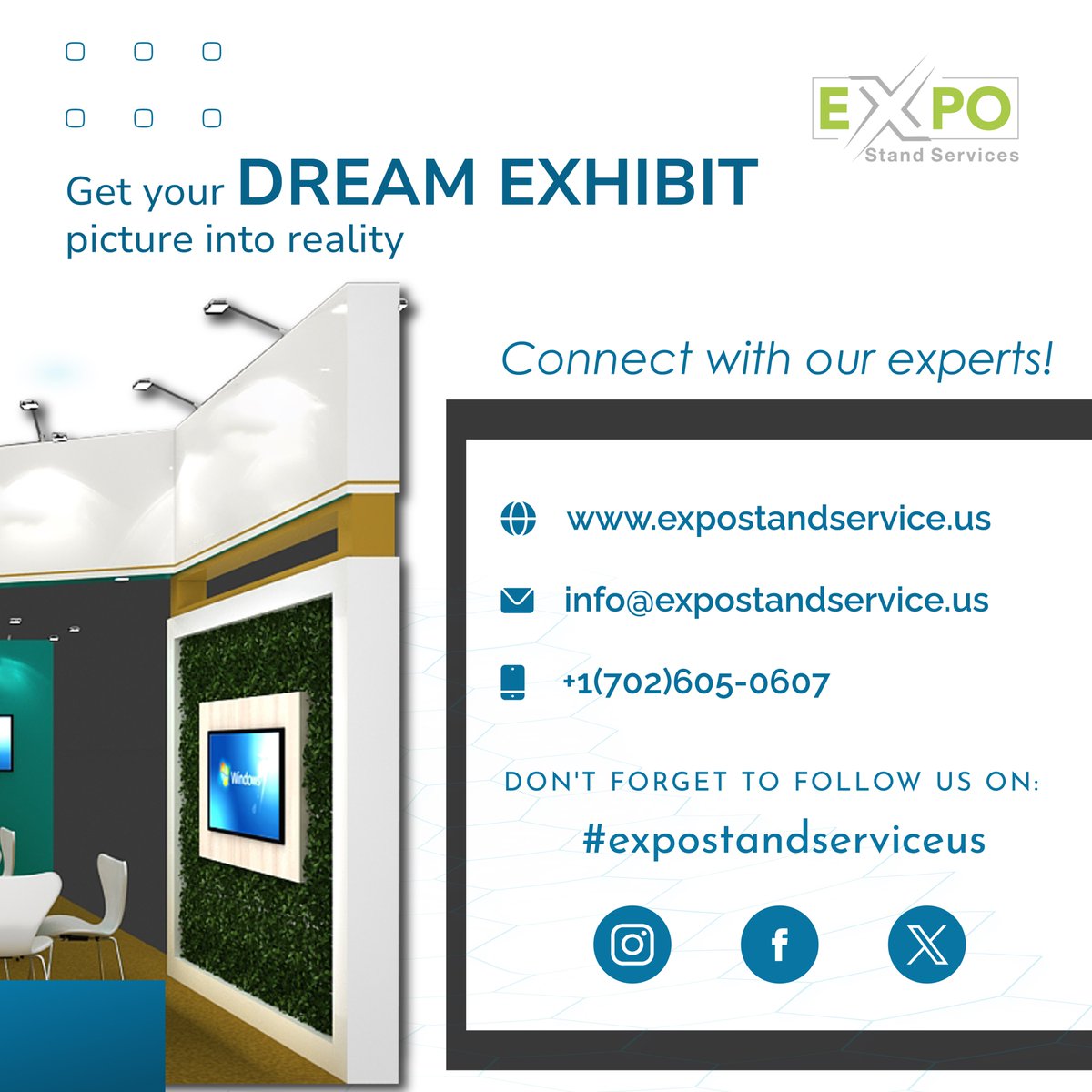 Expostand_USA's tweet image. #ExpoStandServices is a global #tradeshow #boothbuilder that serves services across the globe. So, if you are planning to exhibit at #RSNA, then undoubtedly click at shorturl.at/jrT69 and get the best exhibit experience.
#rsna #rsnaexhibition #RSNA2024 #trade