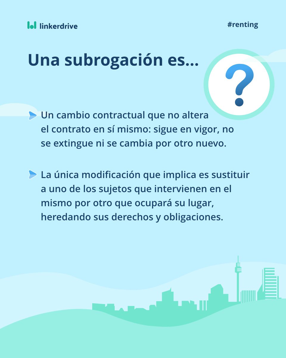 linkerdrive's tweet photo. ¿Qué sabes sobre la subrogación de contratos de #renting?

Te contamos:

➡️En qué consiste
➡️Cómo te ayudamos desde Linkerdrive

#traspasoderenting #rentingdevehículos https://t.co/srKYlrMkoQ