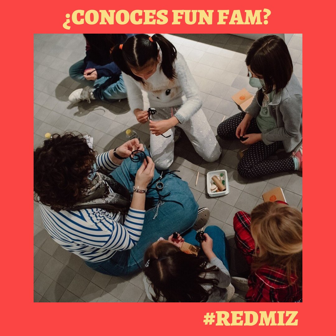 madeinzaragoza's tweet image. #REDMIZ ⚡ 

No existe una única manera de acercarse al arte y en #FunFam se hace desde la experimentación con la que transformamos la ciudad y sus espacios culturales en lugares para ir en familia, asombrosos y memorables. ✨🙌
