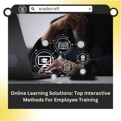 Jamesless1's tweet photo. Online learning solutions are widely used in employee training. Understand the top interactive methods for using these solutions in employee training.

ReadMore: https://t.co/3Nc2r9LNWb
#onlinelearning #digitallearning https://t.co/0LTV8MOxcT
