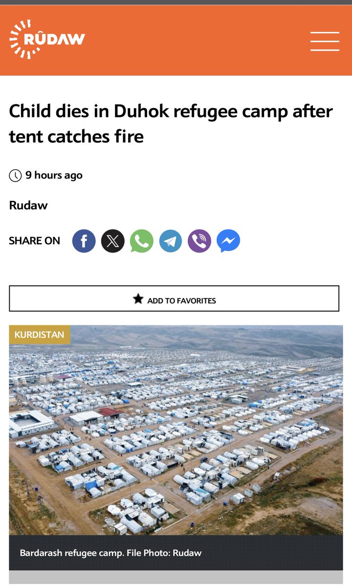 jnbeuze's tweet photo. Fire hazards exist everywhere but are far more prevalent & deadly in camps as these deaths of children sadly show.
This is why @UNHCRIraq repeatedly asked to end the camp policy.
Camps are an unsafe & undignified way of hosting refugees or Iraqi displaced.
#LocalIntegration https://t.co/7lAipqy3wb