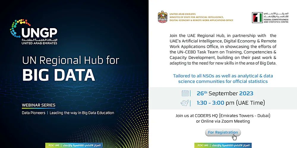 EventBrowse_com's tweet image. Starting today in #Dubai: the 'UN Regional Hub for BIG DATA - UAE' conference by @CodersHQDXB, starting at 01:30 PM (GST) #codershq - more info: buff.ly/456iNOw