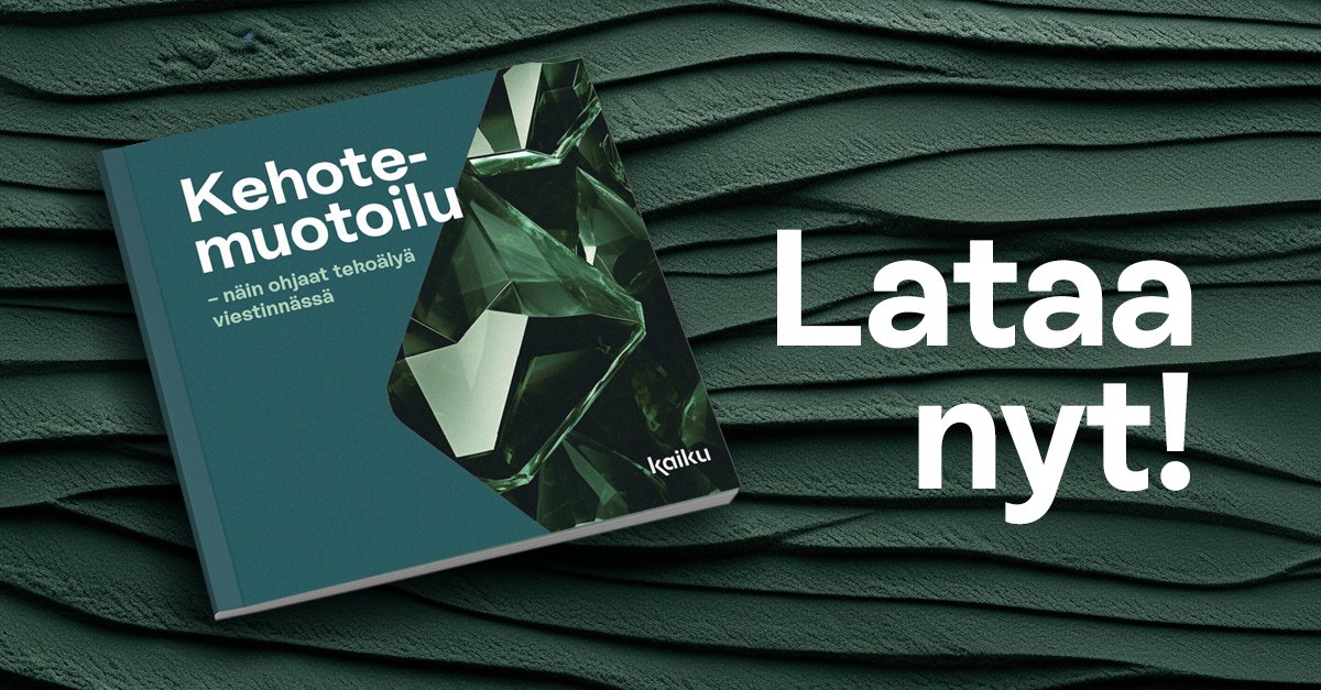 Viestintätoimisto Kaiku tweet media