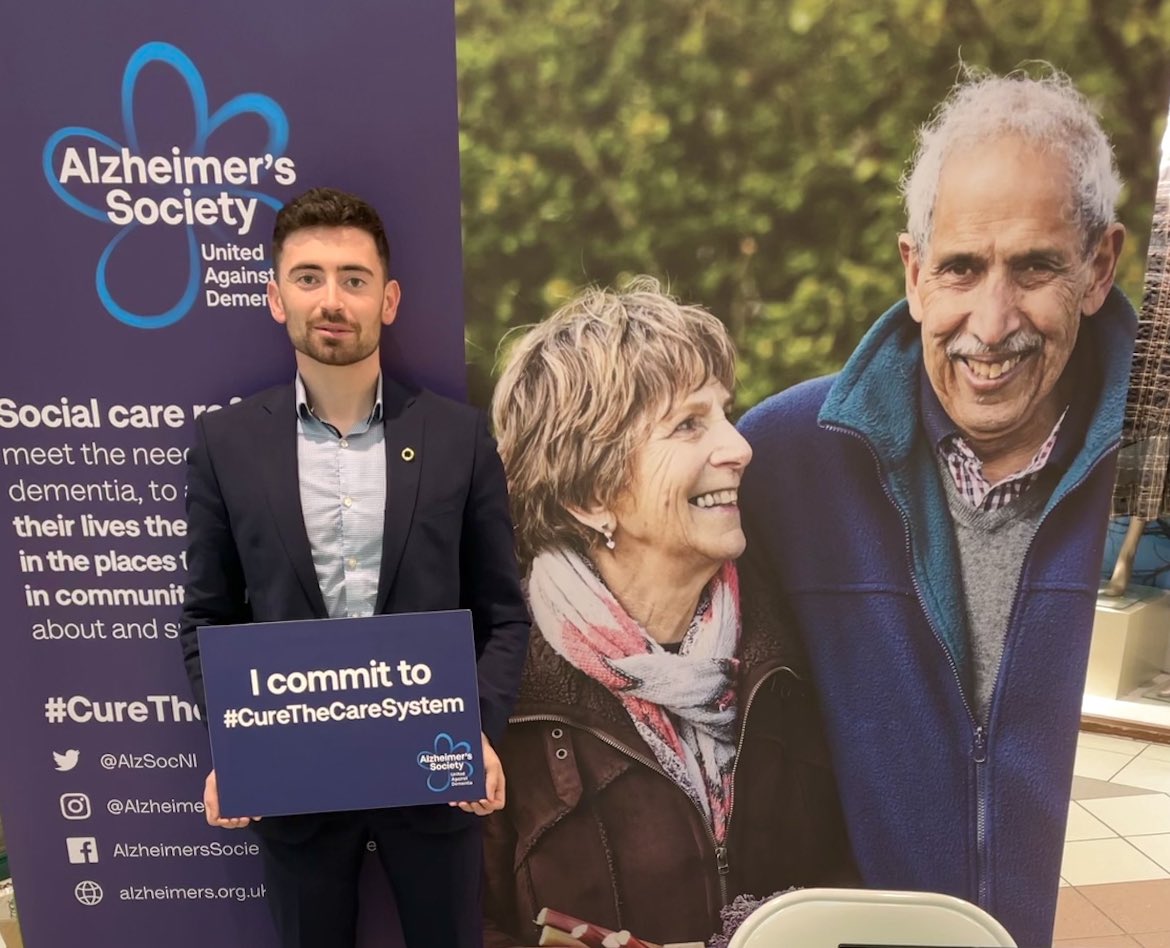 Proud always to support @alzheimerssoc @AlzSocNI and the incredible work they do.

Particularly during #worldalzheimersmonth 🟪