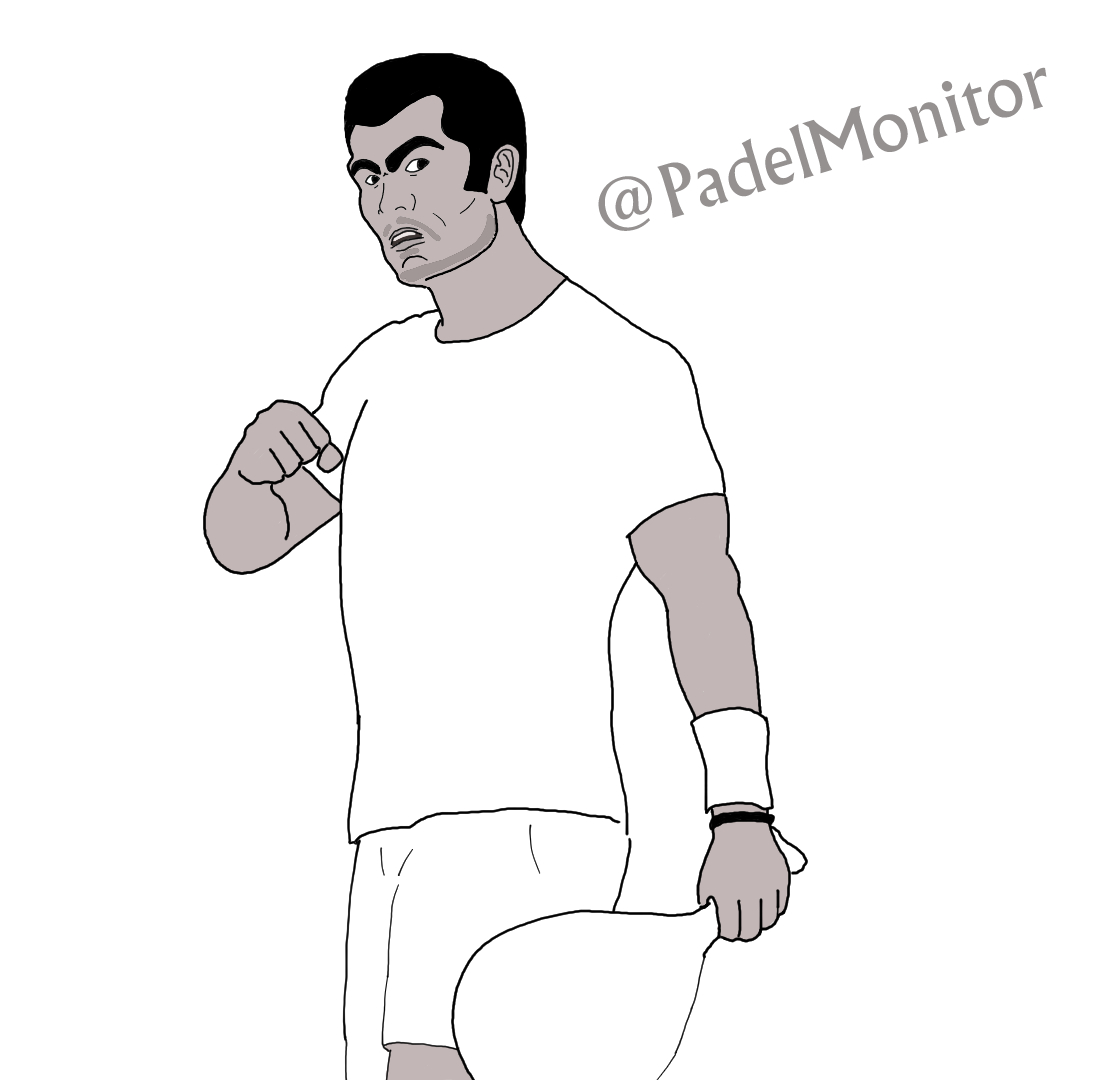 PadelMonitor's tweet photo. A finales de los 2000s el Padel Pro Tour era "Un brasileño en el mundo de los argentinos". Él y Mieres eran mi pareja favorita con mucho, les vi en directo casi ganar una final a Bela y Juan Martín cuando era imposible ganarles. Muy fan de #PabloLima #padel #padelvintage https://t.co/TVOSpYEwHZ