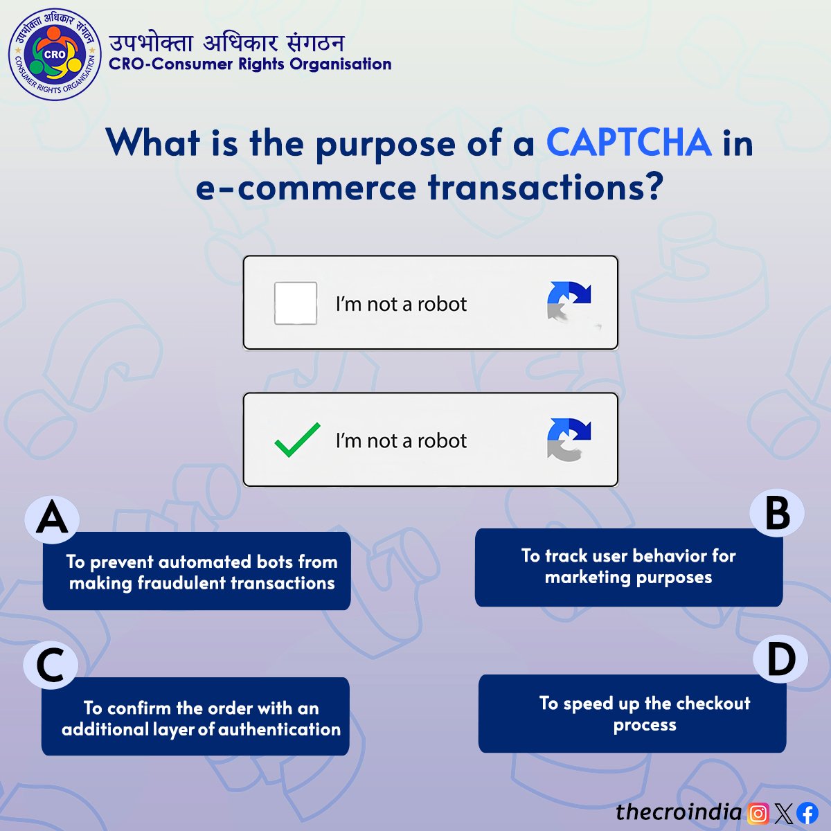 CRO-Consumer Rights Organisation tweet media