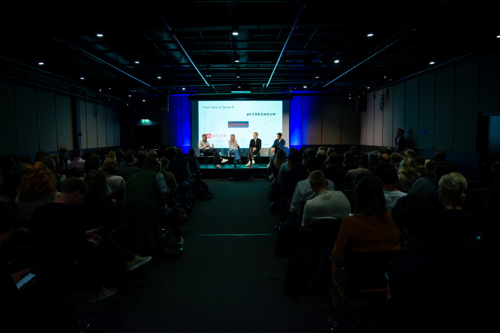 Skyfall Ventures (@skyfall_vc) on Twitter photo Yesterday, we kicked off this year's <a href="/OsloIW/">Oslo Innovation Week</a> with an <a href="/AntlerGlobal/">Antler</a> + <a href="/skyfall_vc/">Skyfall Ventures</a> + <a href="/creandum/">Creandum</a> panel discussion labeled 'From Idea to Series A'. Great insights from <a href="/_fredrik/">Fredrik Cassel</a>, <a href="/espen_malmo/">Espen Malmo</a>, Anne Solhaug Tutar and Kristian Jul Røsjø 👏 Yesterday, we kicked off this year's <a href="/OsloIW/">Oslo Innovation Week</a> with an <a href="/AntlerGlobal/">Antler</a> + <a href="/skyfall_vc/">Skyfall Ventures</a> + <a href="/creandum/">Creandum</a> panel discussion labeled 'From Idea to Series A'. Great insights from <a href="/_fredrik/">Fredrik Cassel</a>, <a href="/espen_malmo/">Espen Malmo</a>, Anne Solhaug Tutar and Kristian Jul Røsjø 👏