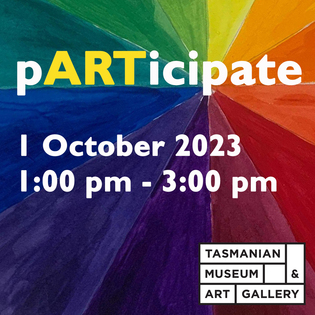 pARTicipate is back this weekend! Join artists Jan Peacock and Deb St Leger for a two-hour art workshop exploring colour theory 🎨🌈 📆 Sunday 1 October 2023 ⏰ 1:00–3:00 pm 📍 TMAG, Dunn Place 🎟 $10.00 Book now 👉 trybooking.com/events/landing…