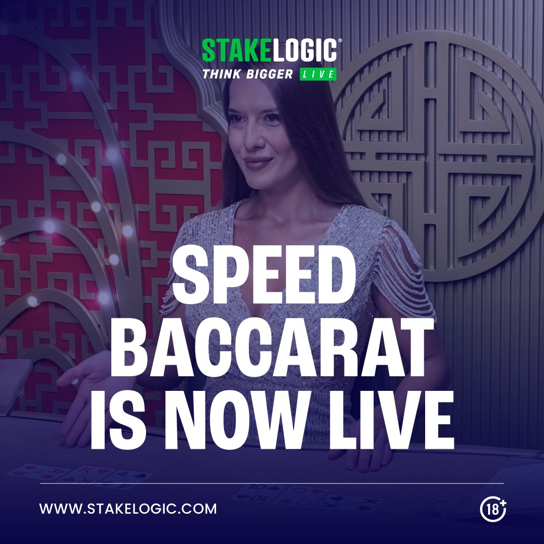 StakelogicLive's tweet image. OUT NOW: Speed Baccarat ⚡️

Read More Here: stakelogic.com/en/stakelogic-…

+18 | BeGambleAware.org

#Stakelogic #ThinkBigger #SpeedBaccarat #Baccarat #LiveCasino #LiveCasinoGames