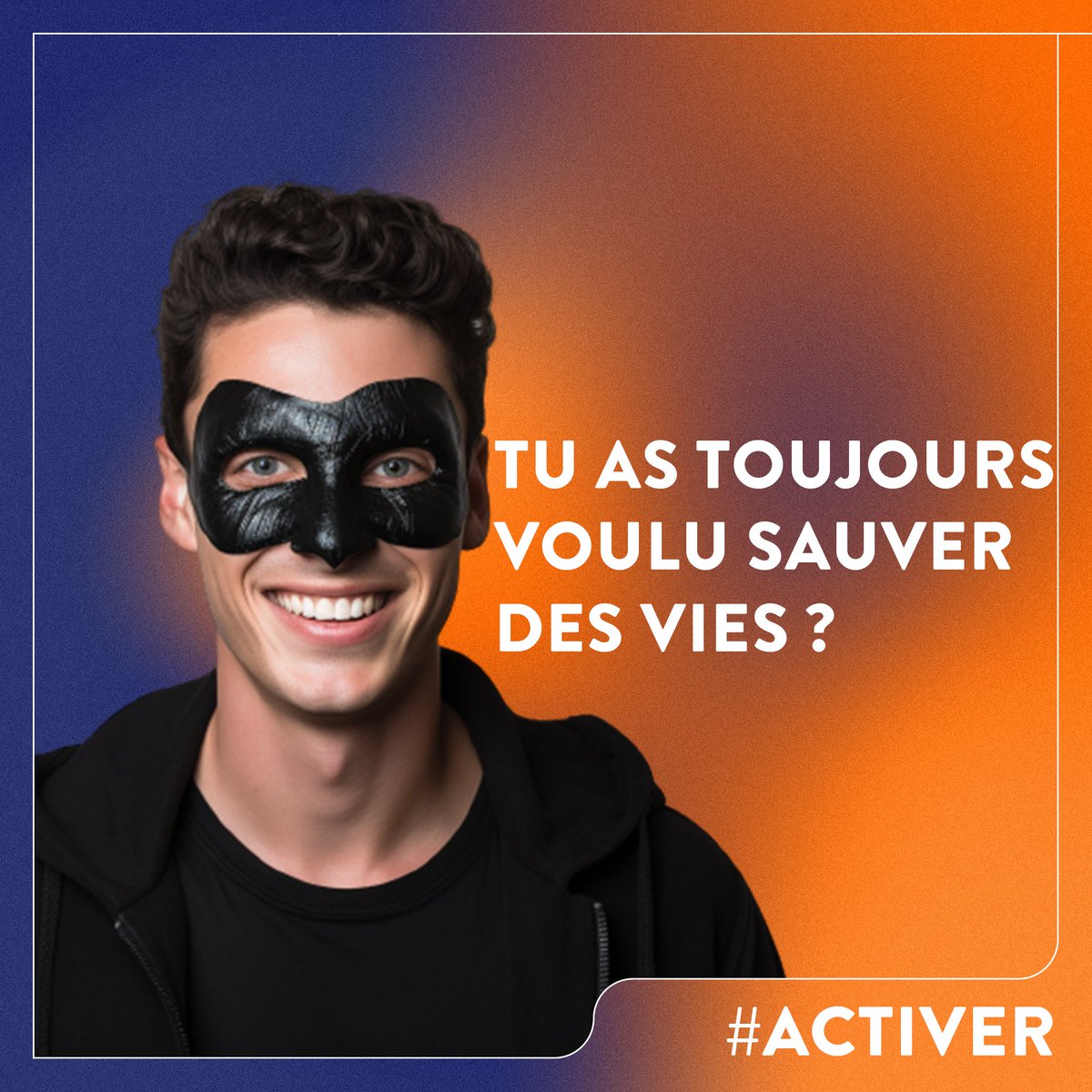 Alors inscris-toi sur le registre des donneurs de moelle osseuse 🥇  Même pas besoin de savoir voler !    #dondemoelleosseuse #sauverdesvies