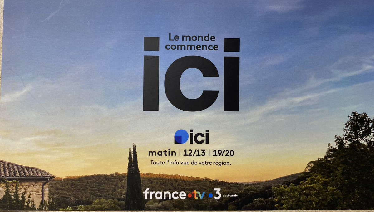 🔵 Excellent début de semaine pour les éditions ICI 19/20 : les 24 JT de @France3tv réunissent hier soir près de 2.8 millions de téléspectateurs avec une part d’audience de 16.5% @francetvpro @F3Regions 1er media global de proximité
