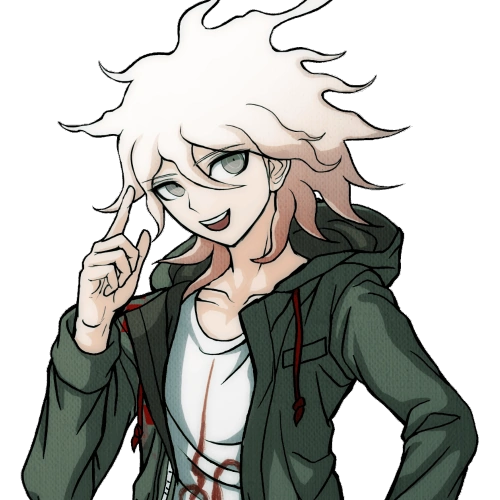 RandomVNBot's tweet photo. Saya is feasting on the remains of Nagito Komaeda's body. Yum! https://t.co/nUNEd9CjH0