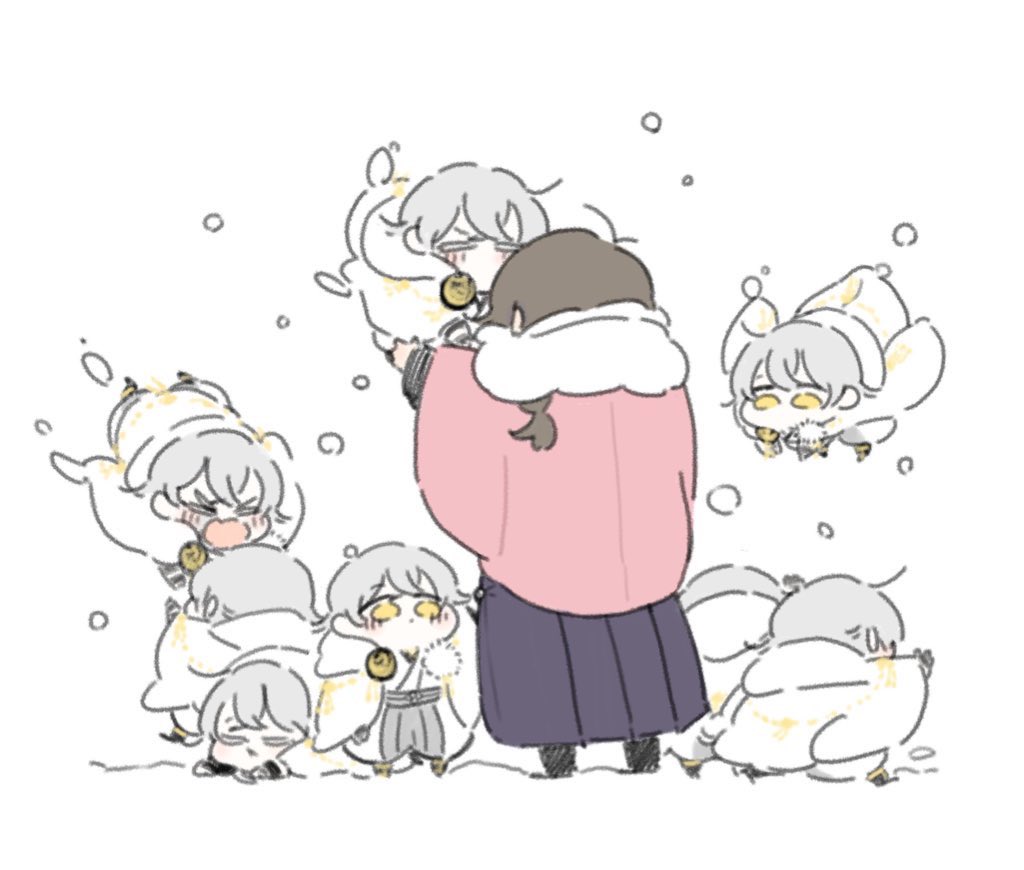 #鶴丸国永を吸いたい人のためのタグ
小さいくて丸いの、吸いやすいです。たぶん 