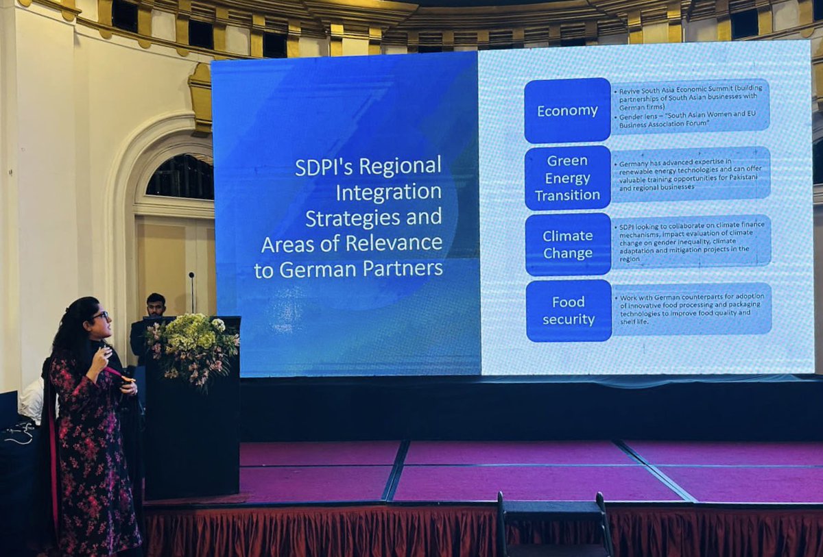 Pleasure to be part of this pitch event. I also talked about @SDPIPakistan’s regional integration strategies in the areas of #Economy, #GreenEnergy, #ClimateChange, #FoodSecurity, and #Governance. 

Special thanks to @FNFPakistan for inviting and @FNFSriLanka for arranging it!