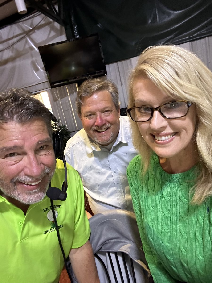 We’re live at the Jim Denny Invitational Golf Tournament in Fishers! <a href="/GrayEagleGC/">Gray Eagle Golf Club</a> Say hi &amp; check out the silent auction! ⛳️ (Autographed items by Morgan Wallen, Gordon Hayward, Luke Bryan, etc) Raising $ for <a href="/TaffysTouch/">Taffy’s Touch Senior Dog Rescue</a> Senior Dog Rescue 🐾🐾