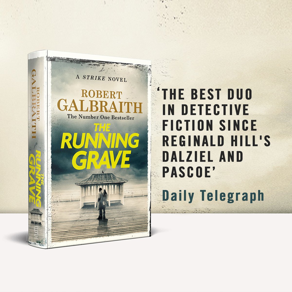 'Strike and Robin remain solid, convincingly drawn characters - the best duo in detective fiction since Reginald Hill's Dalziel and Pascoe' @Telegraph  Where do you think The Running Grave will lead this dynamic duo? #TheRunningGrave #RobertGalbraith