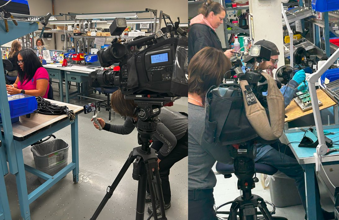 thermalogic's tweet photo. Our company had a visit yesterday with @dougmeehan and #MADEINMASS with @WCVB. Thank you for taking the time to stop by and see what we do. Will share more details later. https://t.co/a3vPooJfaH