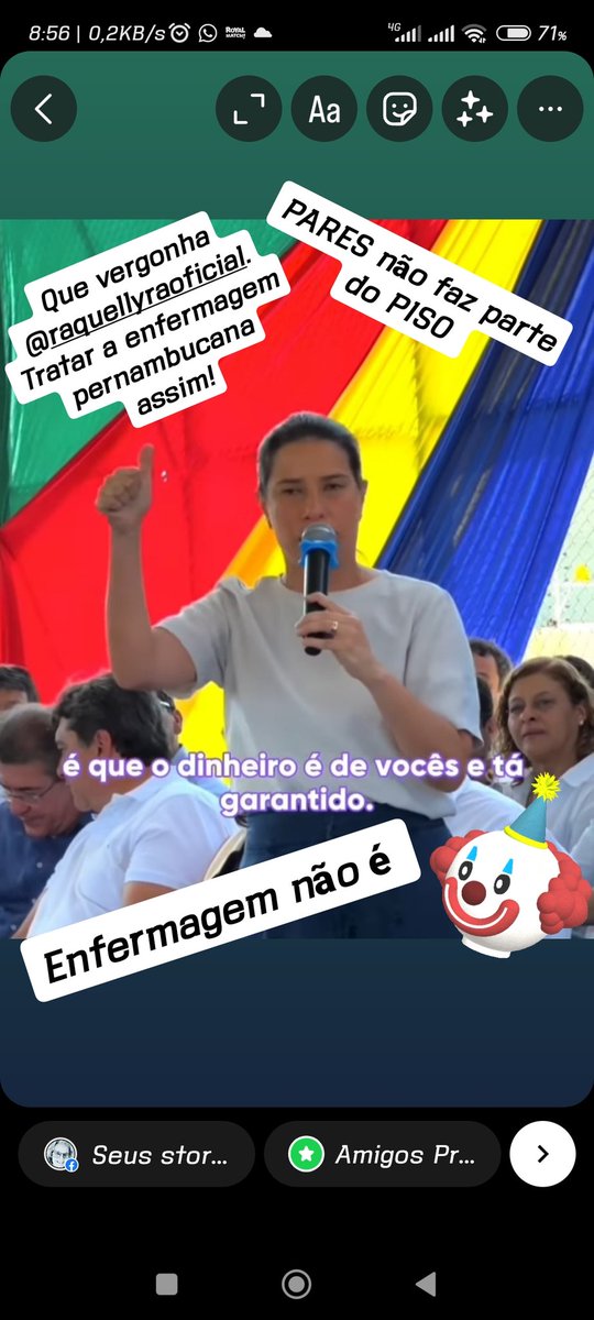 anasnitram's tweet photo. @raquellyra 
@AlepeOficial @govbr @tuliogadelha @raquellyra  Não somos palhaços! PARES não entram no piso da enfermagem! https://t.co/w7TcLoz86Q