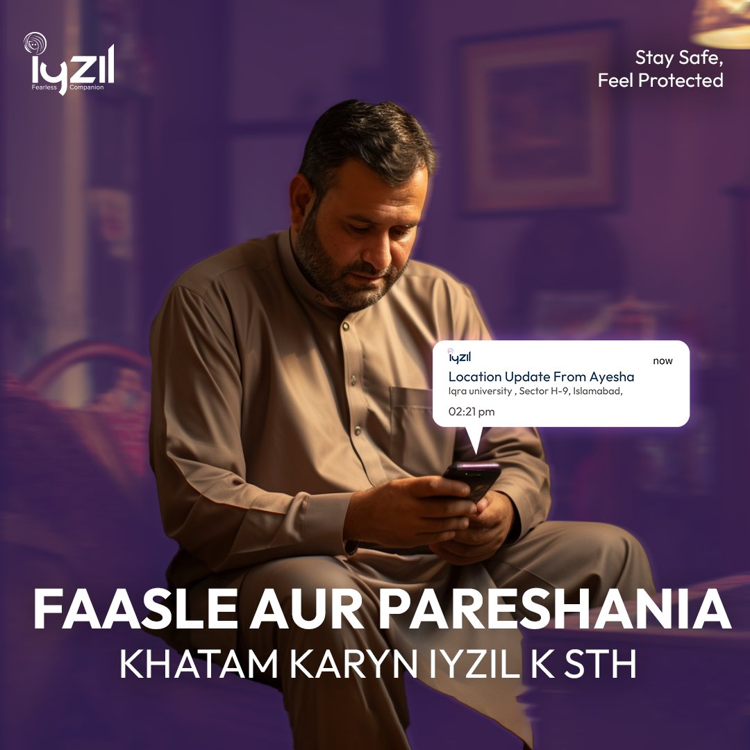 iyzilofficial's tweet photo. Sending daughters off to university is a mix of pride and concern, isn't it? 

But with Iyzil's Smart Connectivity feature. You get real-time updates on their journey after set time intervals, so you're always connected and aware of their location. https://t.co/kE3GEKpGEM