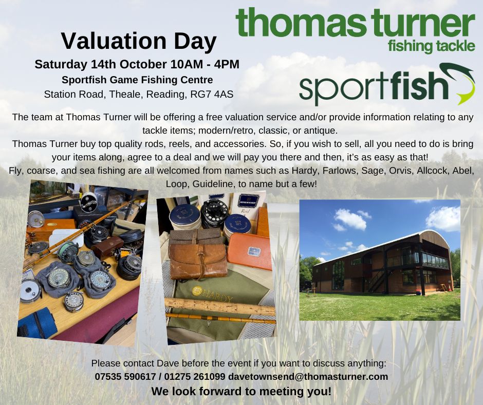Game Fishing Centre on X: Join us for the Thomas Turner fishing antiques  valuation day two weeks today! Find out more 👉    / X