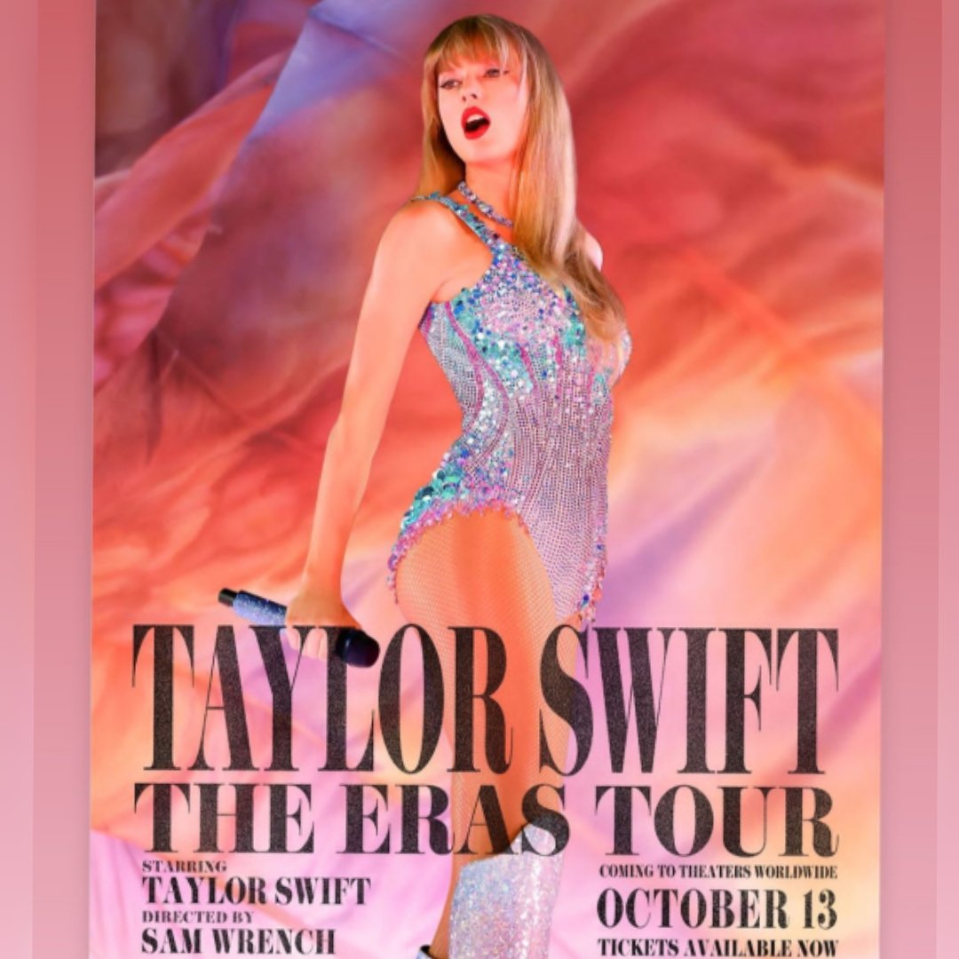 philconcerts's tweet photo. Taylor Swift The Eras Tour Film is coming to the Philippines on October 13th. https://t.co/peXngfNMNz