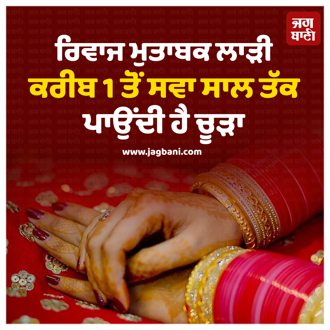JagbaniOnline's tweet photo. ਵਿਆਹ ਵੇਲੇ ਕੁੜੀ ਨੂੰ ਪਵਾਏ ਜਾਣ ਵਾਲੇ 'ਚੂੜੇ' ਬਾਰੇ ਜਾਣੋ ਖ਼ਾਸ ਗੱਲਾਂ
#Bridal #RedBangles #Wedding #BridalChura #Specialthings #Jagbani https://t.co/9HpNFOES1e