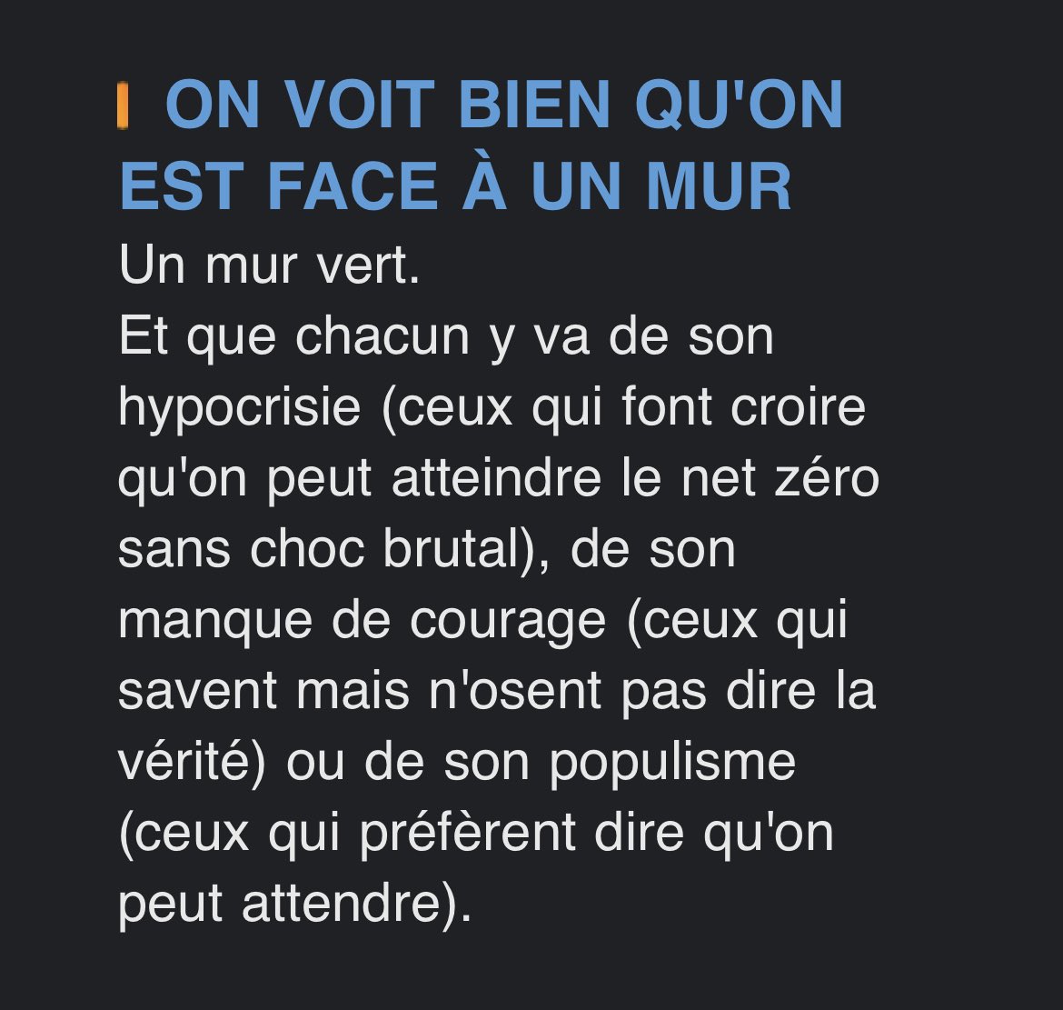djsamchris's tweet photo. C’est pas pour être fataliste mais je pense sérieusement que @marcfiorentino a bien résumé les positions actuelles https://t.co/emQeyd9dsx