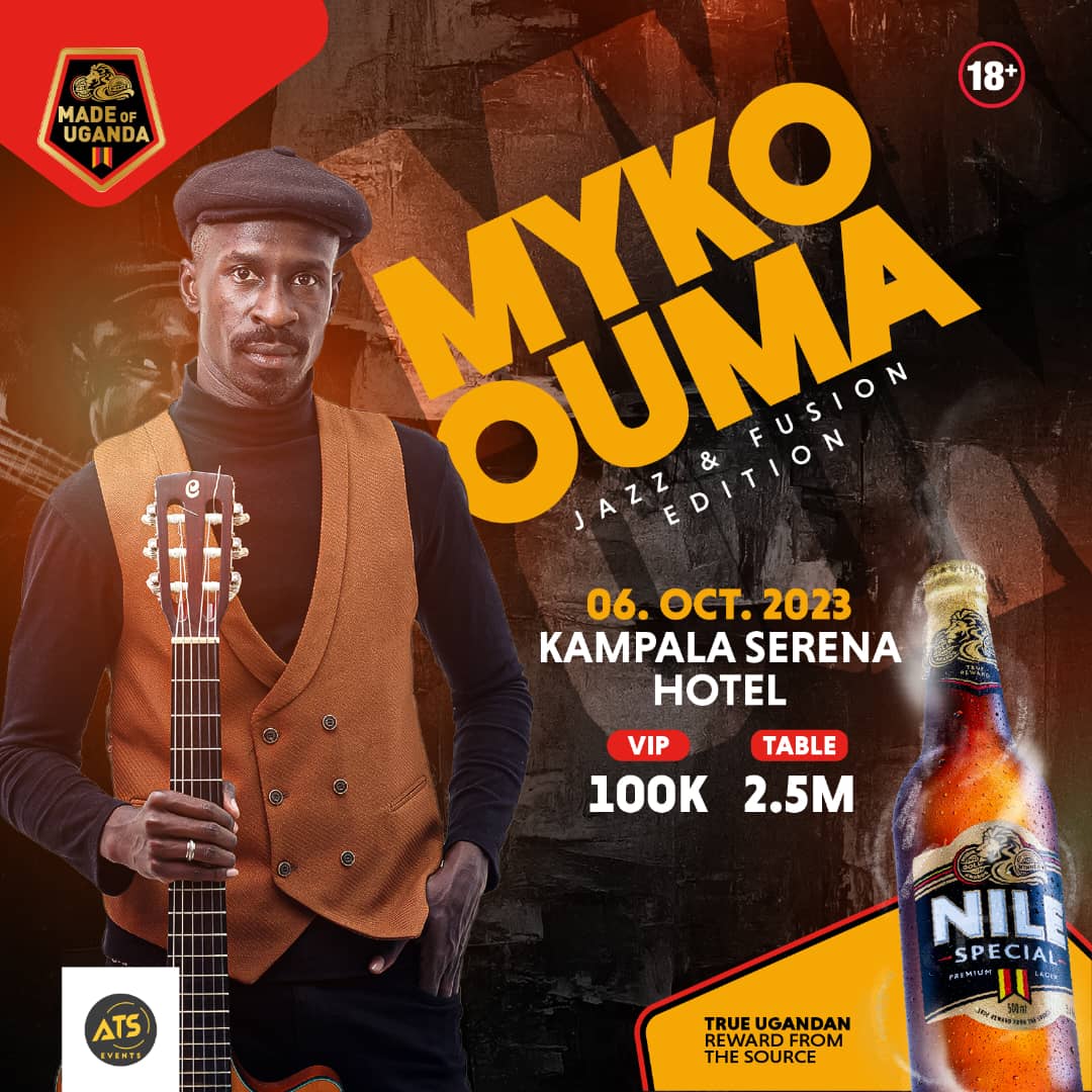 NileSpecial's tweet photo. 🎸@mykOuma's live performance is one you can't afford to miss.😇👉🏾  Book your seat early enough to enjoy a night of serene music at @kampalaserena.🎶

#MadeOfUganda 🇺🇬 https://t.co/5TRYM51UvX