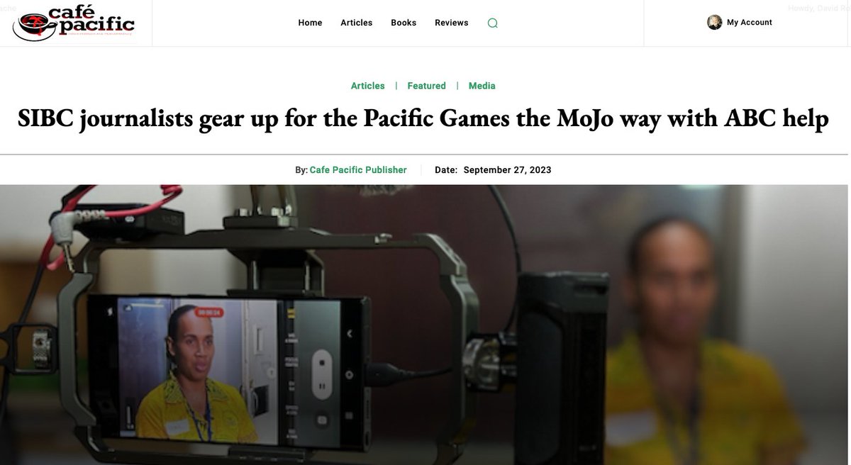 #SIBC #journalists gear up for the Pacific Games the #MoJo way with #ABC help  - by @iroga_luke #SBMOnline #CafePacific #AsiaPacificReport #PacificGames #pacificjournalism #PacificMediaWatch
davidrobie.nz/2023/09/sibc-j…