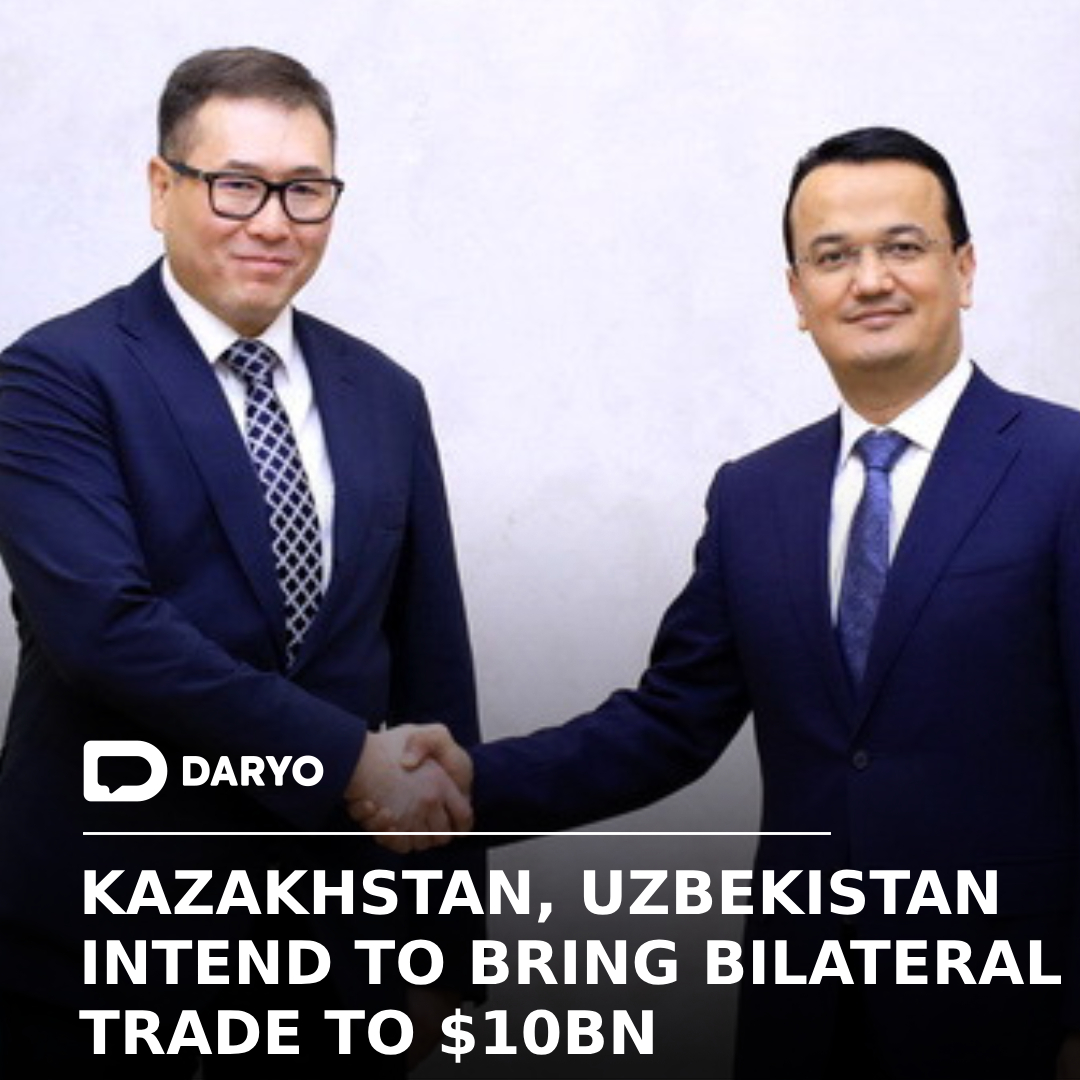 #Kazakhstan, #Uzbekistan intend to bring #BilateralTrade to $10bn 

🇰🇿🤝🇺🇿 ⬆️

The two #NeighboringCountries have collaborated to develop 24 #InvestmentProjects in #energy, #agriculture, #infrastructure, and #transportation.

👉Details  — dy.uz/Gl99c

#CentralAsia