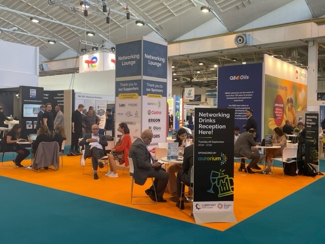 LubricantExpo's tweet photo. The afternoon conference has now begun at @LubricantExpo @thebearingshow. Lots of networking and meetings being held at our networking lounges.
We hope you are staying for our networking reception from 4:30pm!
There is still time to register: https://t.co/neglb4qCla
#LEX23 https://t.co/R8aBwlphrH