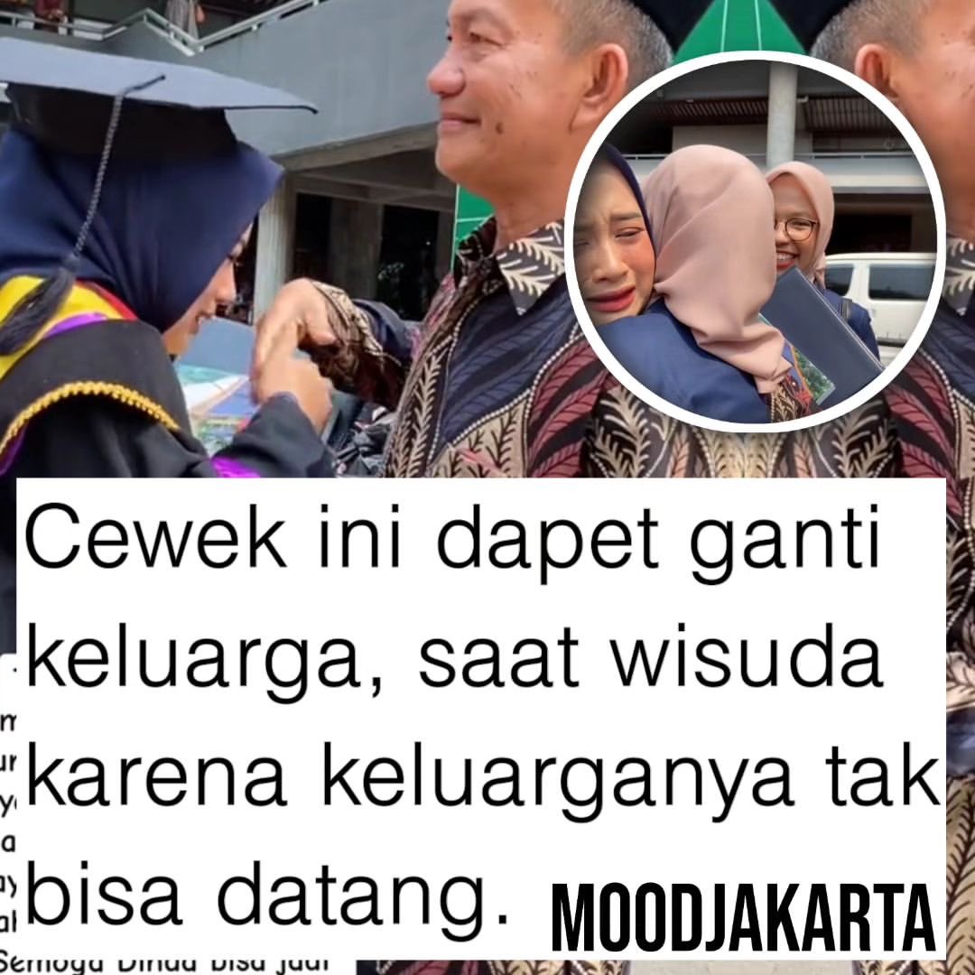sosmedkeras's tweet photo. Momen seorang cewek bercerita tentang wisudanya. Keluarganya tak bisa datang saat dia wisuda hingga ada keluarga teman yang datang untuk gantikan kehadiran keluarganya. Terlihat ceweknya nangis haru dan memeluk beberapa orang 

[📸tt/dindooap] https://t.co/F21O4rBFuO