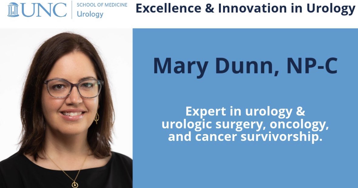 Urology@UNC (@uncurology) on Twitter photo Mary Dunn's (<a href="/MaryWDunn/">Mary Weinstein Dunn</a> ) multidisciplinary role in #Urology and Medical #Oncology enables her to provide outstanding patient-centered care while frequently collaborating with urologic oncology experts/thought leaders. Learn more: unc.live/47YTS2k Mary Dunn's (<a href="/MaryWDunn/">Mary Weinstein Dunn</a> ) multidisciplinary role in #Urology and Medical #Oncology enables her to provide outstanding patient-centered care while frequently collaborating with urologic oncology experts/thought leaders. Learn more: unc.live/47YTS2k