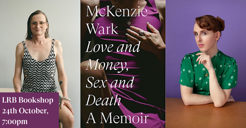 VersoBooks's tweet photo. In her most personal book to date, @mckenziewark writes about gender transition, communism, history, art, memory and the journey of discovering who one really wants to be.

Join her w/ @LaJohnJoseph at the @LRBbookshop for a great night!