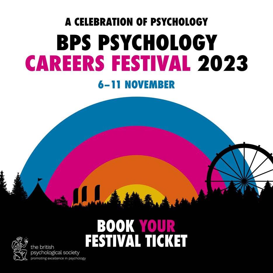 A fantastic lineup of online talks and workshops at this year’s <a href="/BPSOfficial/">British Psychological Society</a> 6-day Careers Festival! Check out the programme here: bps.org.uk/event/psycholo…