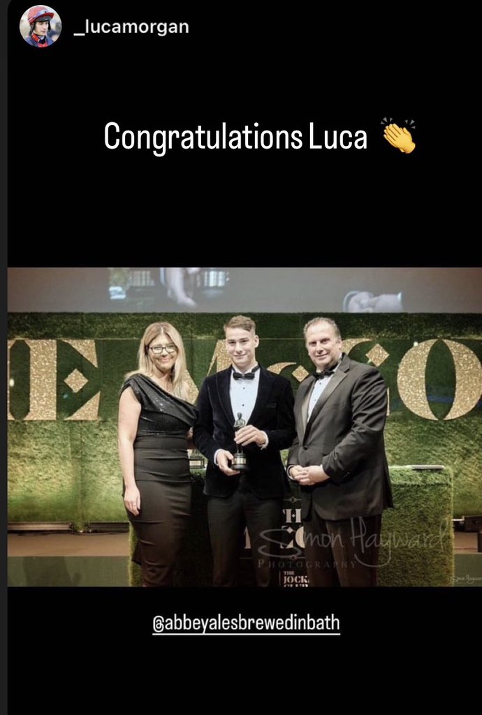 AbbeyAles's tweet photo. Congratulations to Luca Morgan who stormed home with the Conditional Jockey Championship. J- "Luca said after it's down to drinking a couple of pints of Abbey Ales before hand to calm the nerves!" #Onlyjoking #Dontdrinkandride #welldoneLuca https://t.co/InXYSFEe0X