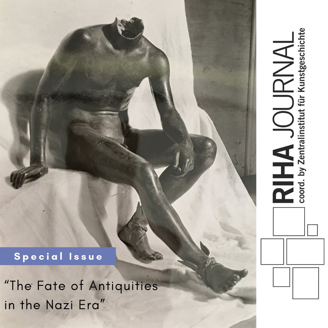 Neues #Themenheft: "The Fate of Antiquities in the Nazi Era", RIHA Journal0282-0294
hg. v. Irene Bald Romano (University of Arizona, Tucson, USA)
doi.org/10.11588/riha.…