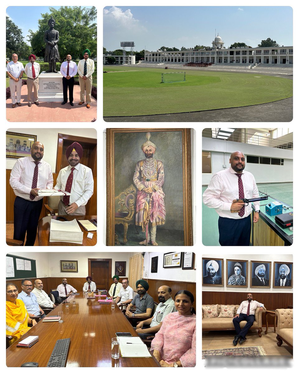Today I had the pleasure of visiting 
<a href="/yps_patiala/">Yadavindra Public School Patiala</a>. 

We are looking forward to working in collaboration for <a href="/UKESG/">UK Elite Sports Group</a> 🇮🇳🇬🇧 #educational #sports &amp; #cultural Tours, Immersion programmes, Teacher Exchange &amp; Faculty Development initiatives.

#LivingBridge #ForceForGood #UKESGTours