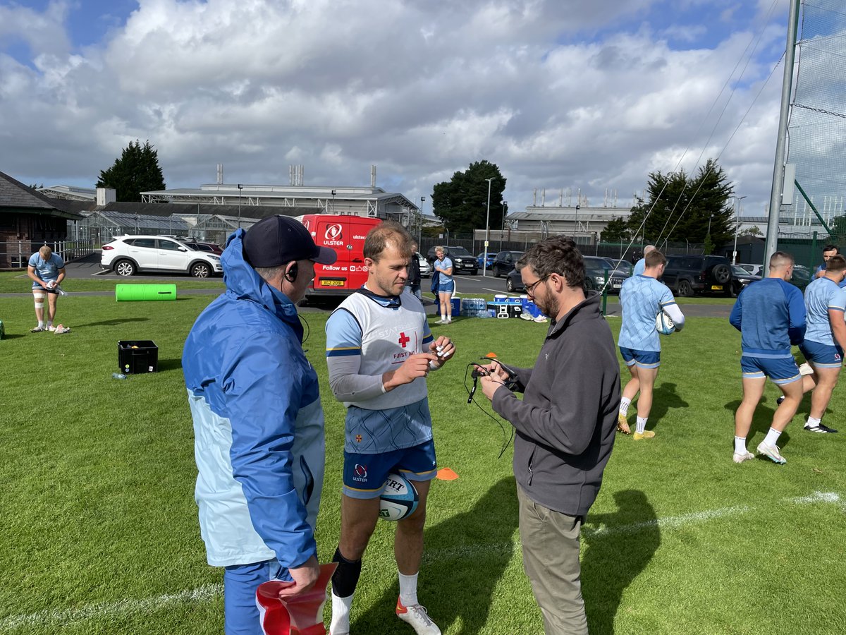 Scanning on and off the ball is very important in rugby. Sopes <a href="/UlsterRugby/">Ulster Rugby</a>  and Daragh Sheridan <a href="/IrishRugby/">Irish Rugby</a> linked up with Andreu from eye-tracking tech specialists <a href="/TobiiTechnology/">Tobii</a> to find out 🤔 EXACTLY what and when <a href="/WillAddisonB3/">Will Addison</a> is scanning 🤓#SqueezeEveryDrop <a href="/GeirJordet/">Geir Jordet</a>