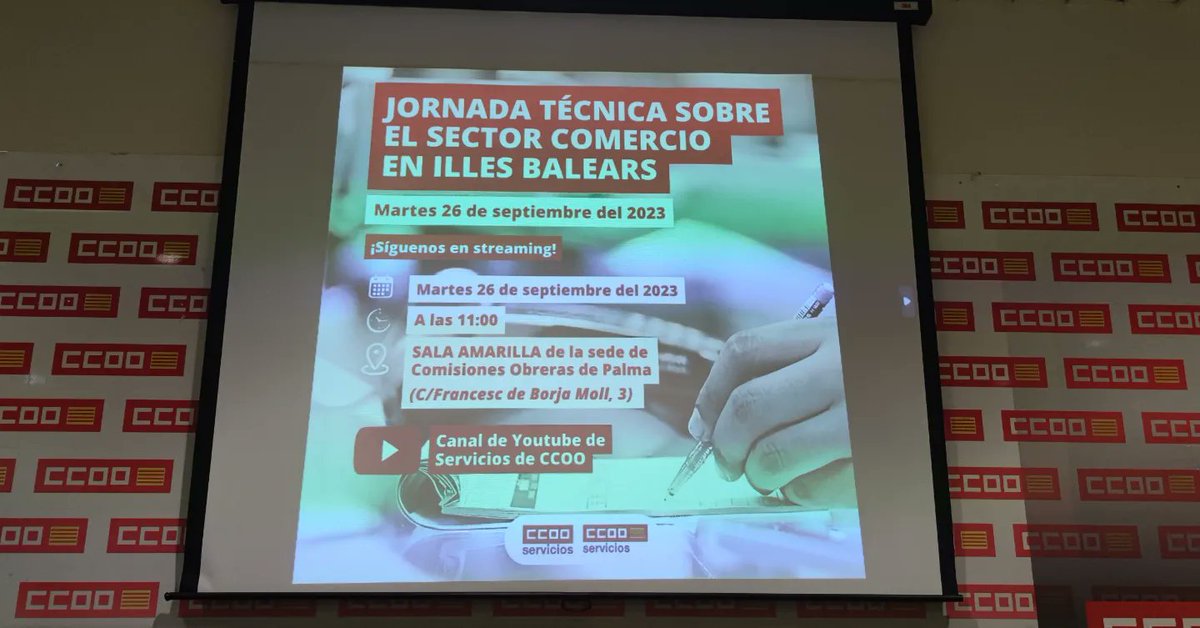 Federación de Servicios de CCOO de Illes Balears tweet media