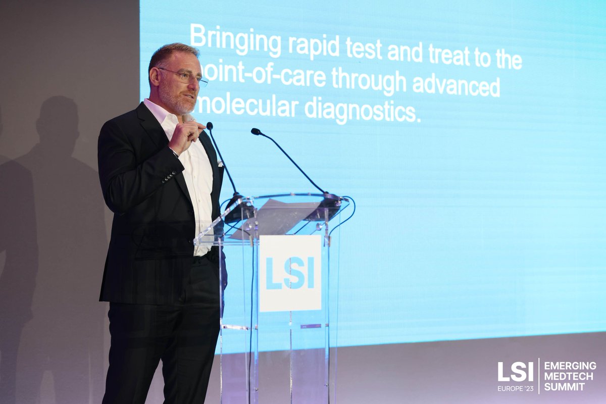 binxhealth's tweet photo. Last week in the main ballroom at #LSIEurope23 in Barcelona, binx health CEO, Jeffrey R. Luber discussed the incredible impact of lab quality, rapid onsite care that the binx io is having on human health. Learn more about the binx io here: https://t.co/gqFtcJQcFR
#LSIAlumni https://t.co/z71CHEpmWZ