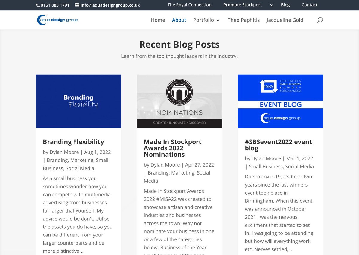 Are you looking for some #smallbusiness insights? Why not read my #blog 😊 #BusinessGrowth #BusinessSupport #Marketing #Stockport #NorthWest aquadesigngroup.co.uk