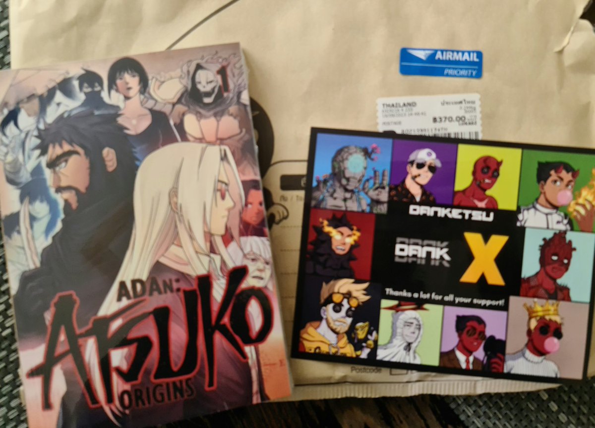 Wookhy71's tweet photo. Check what I just found in mail 👀🔥🥷 @DanketsuNFT #DankX https://t.co/BBRmgyrvhF