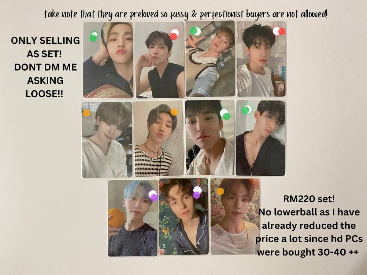 Open sharing help rt 💚 Rm23/ea ♥️ Rm25/ea 💜 Rm20/ea 💛 Rm18/ea Claim here : t.me/cloudypinkycot… #pasarseventeen #pasarsvt #pasarseventeenmy #pasarsvtmy @PasarSeventeen @GEROBOKSVT_MY @SVTTRADINGMY @MY_CARATLAND